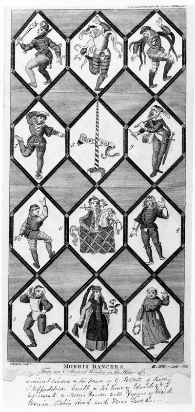 Morris Dancers by Charles Grignion
